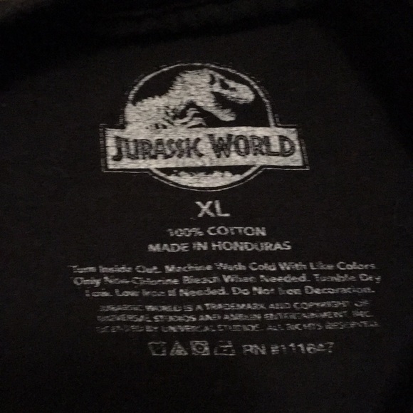 Jurassic Park Send more Taurus Mens Graphic TShirt - Picture 3 of 6